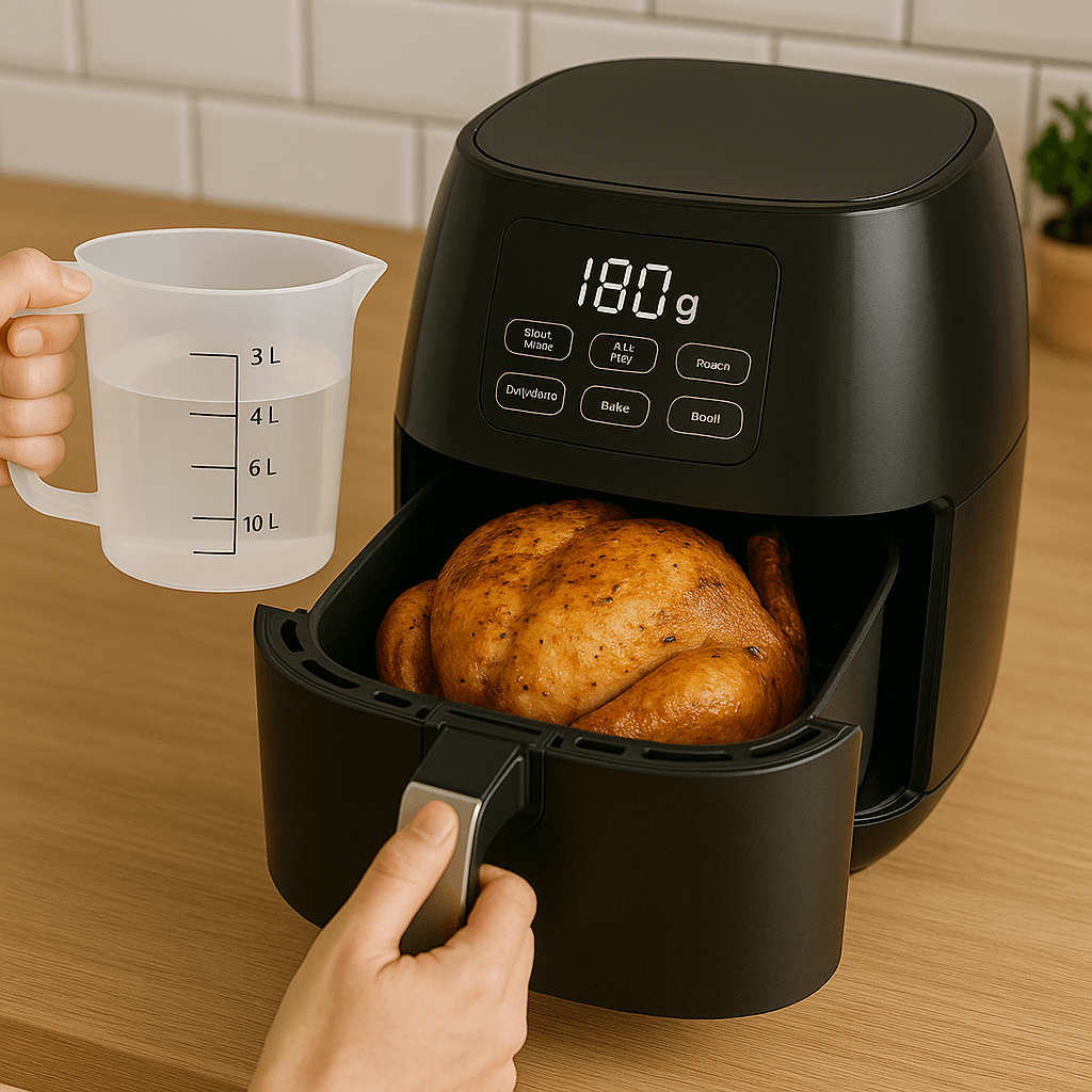 image capacité d'un airfryer